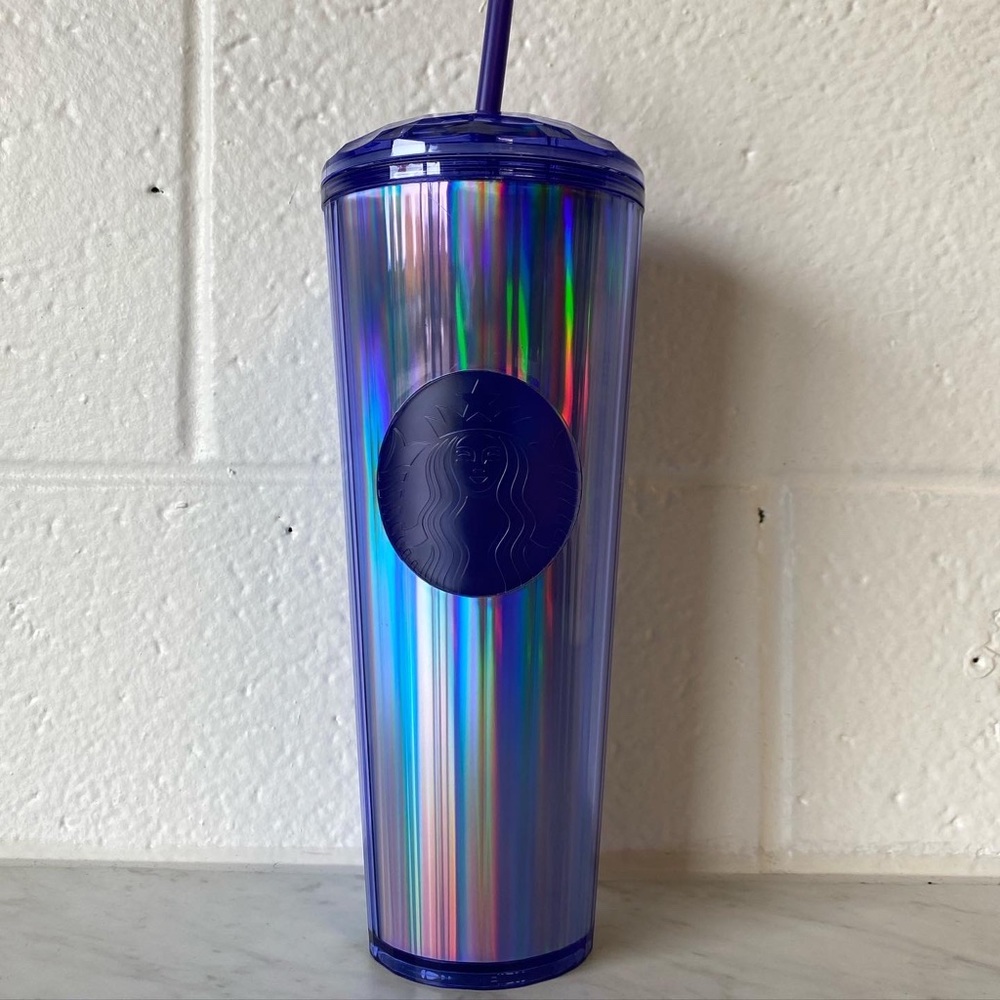 2022 Fall Periwinkle Kaleidoscope Dome Starbucks Tumbler